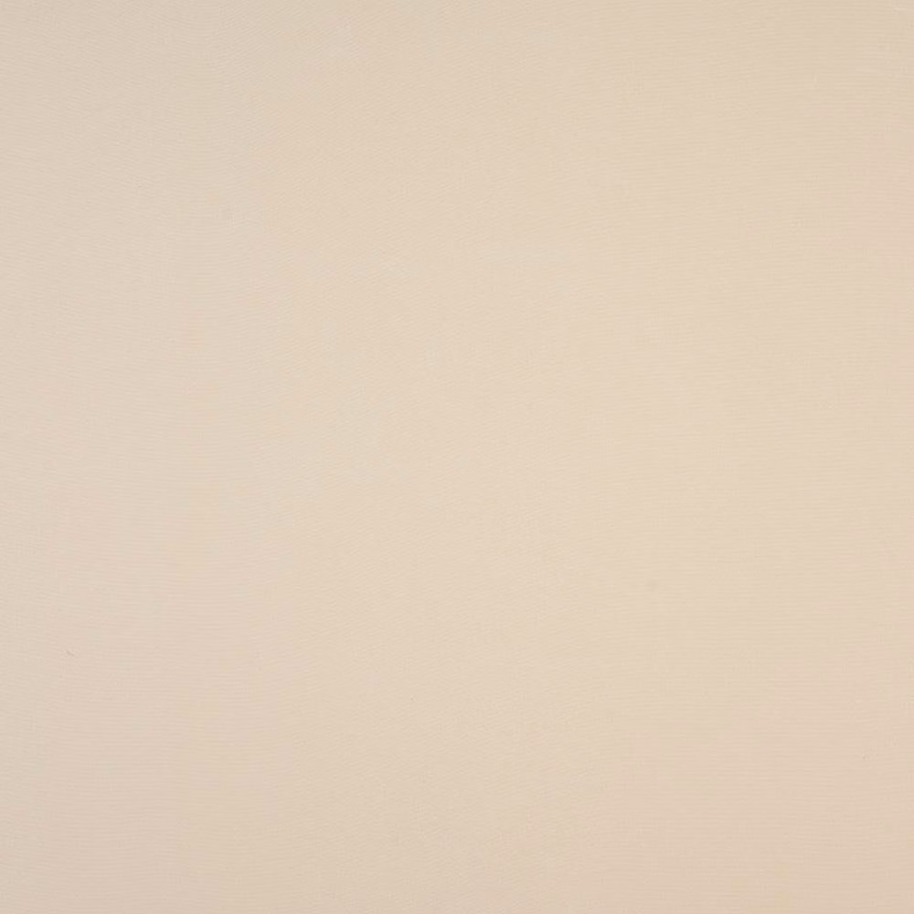 Plain soft oatmeal cream cotton fabric swatch with fine woven texture