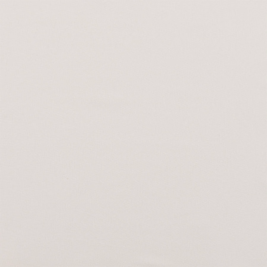 Pale oyster cream cotton fabric with fine woven texture and subtle diagonal grain