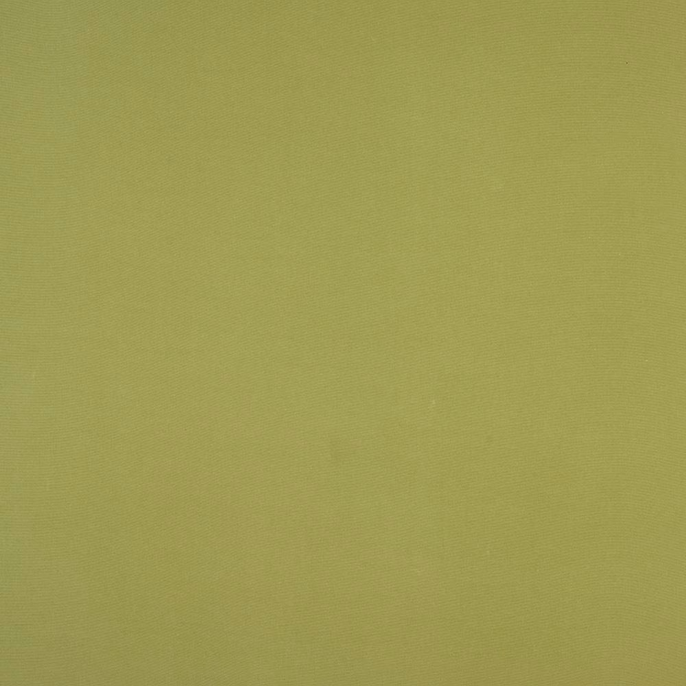 Muted olive-green plain woven cotton fabric with a matte finish