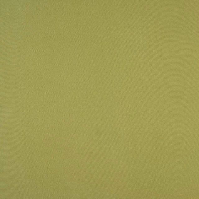 Muted olive-green plain woven cotton fabric with a matte finish