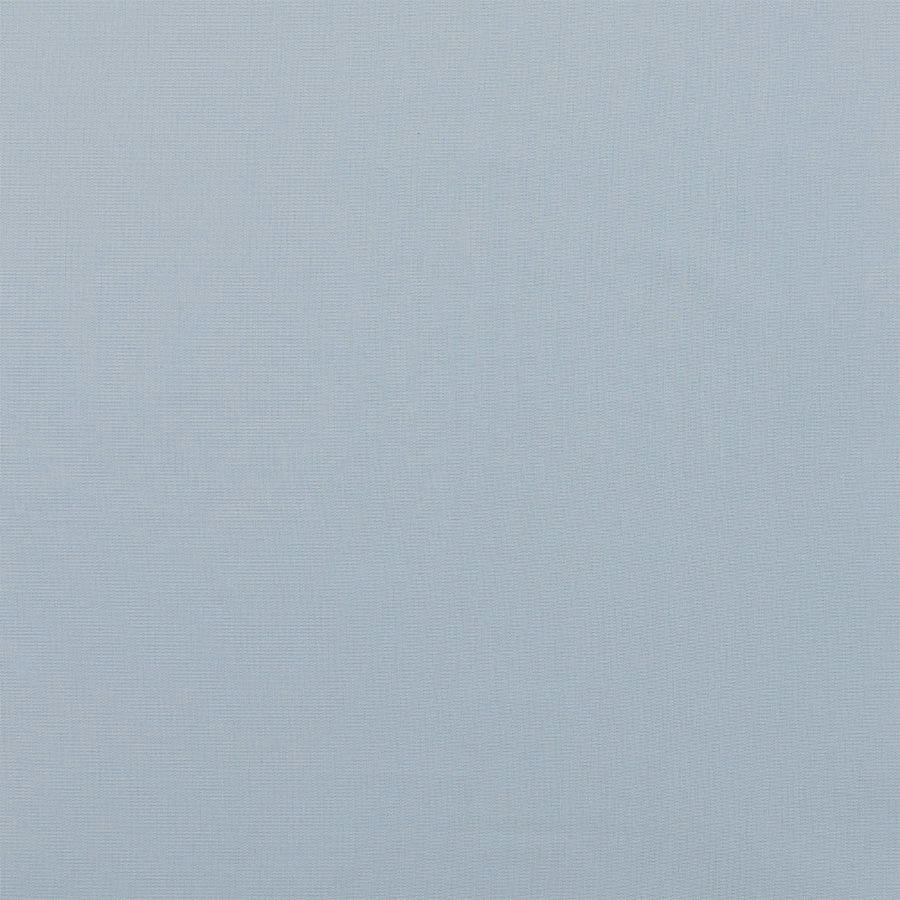Pale porcelain blue cotton fabric with a fine regular weave texture