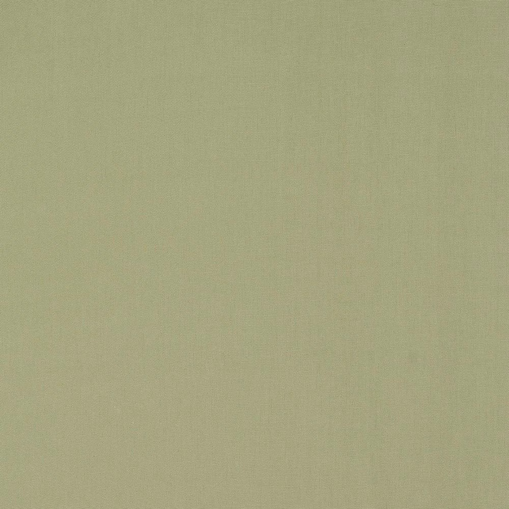 Close-up of muted sage green plain woven cotton fabric