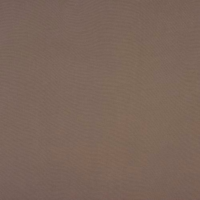 Warm taupe cotton fabric with fine panama weave and matte texture