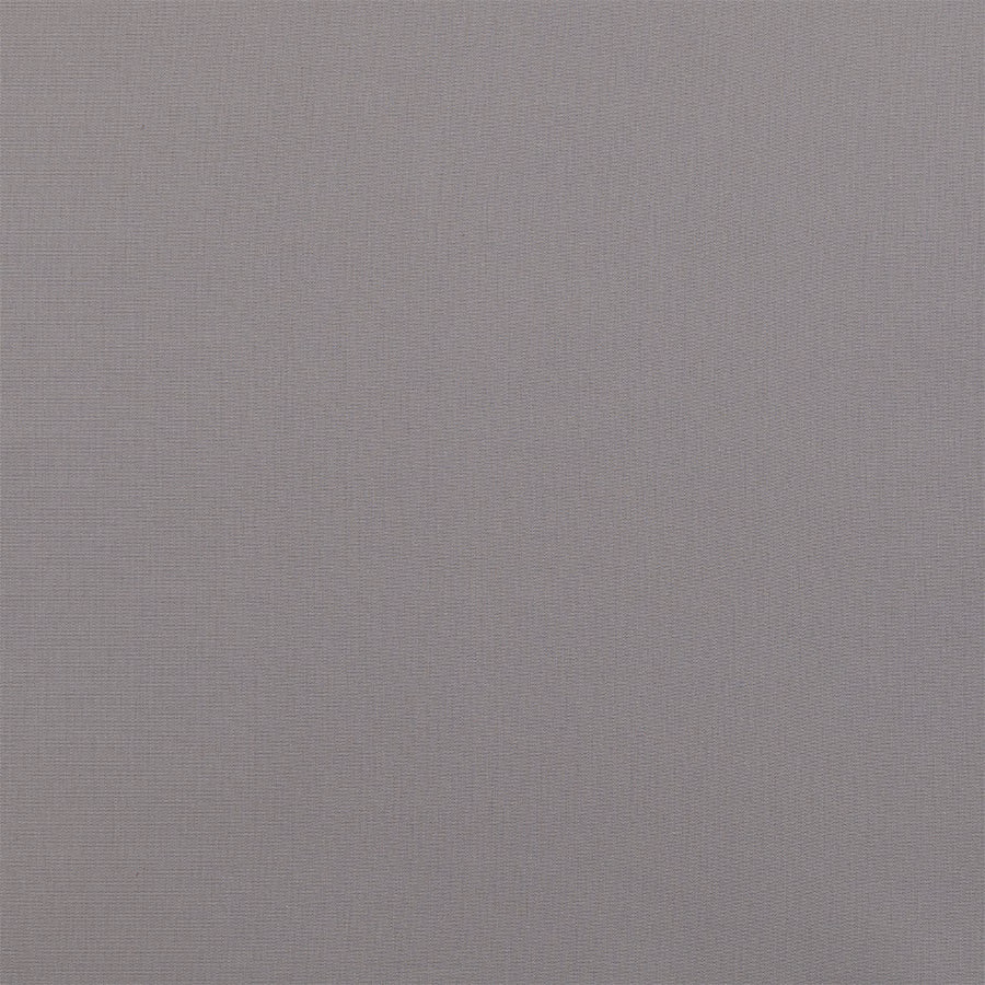Close-up of a plain zinc-grey woven cotton fabric with a fine texture
