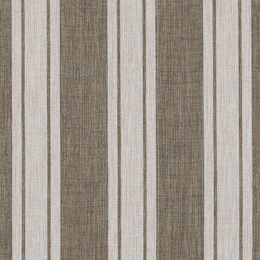 Muted olive and pale striped woven fabric with a fine textured surface
