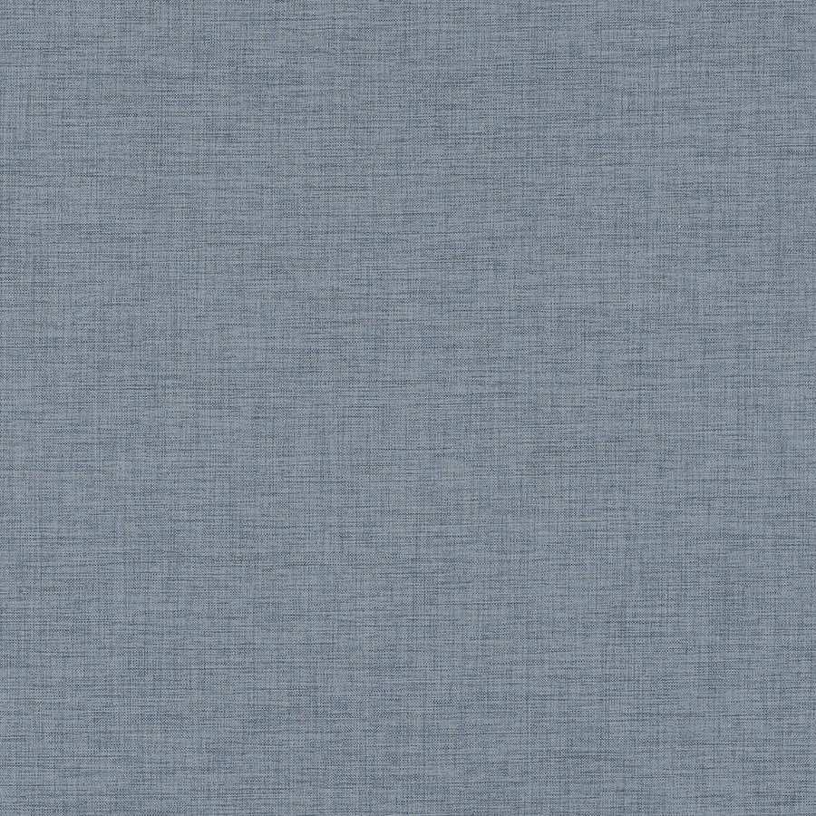 Soft Wedgwood blue plain woven fabric with a fine linen-like texture