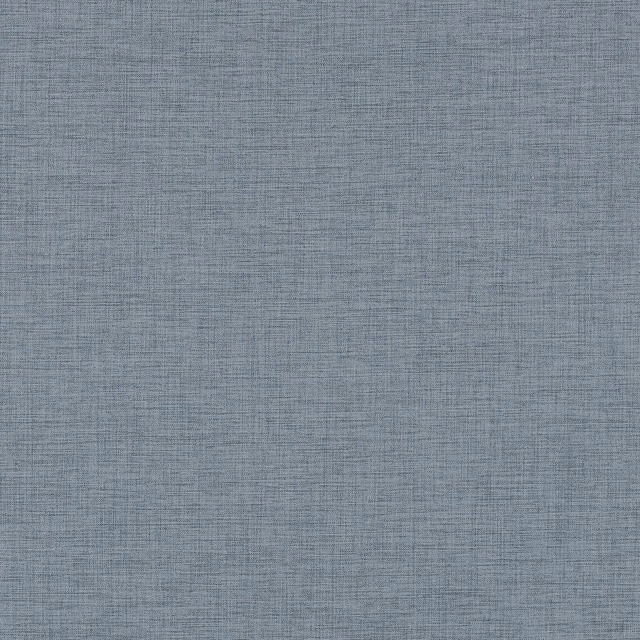 Soft Wedgwood blue plain woven fabric with a fine linen-like texture
