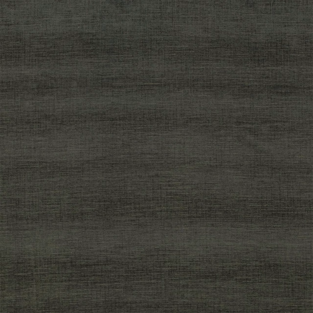 Deep hunter green plain woven fabric with subtle horizontal texture