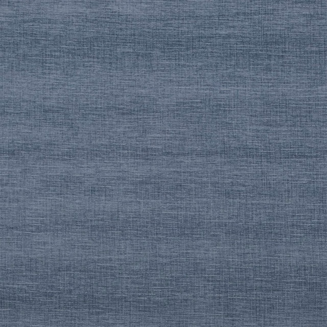 Muted light blue plain fabric with subtle linen-look weave texture