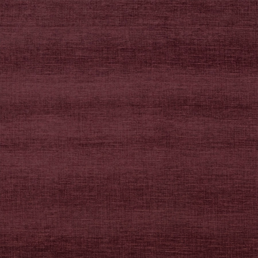 Deep plum textured fabric swatch with subtle horizontal weave