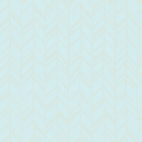 Pale duck egg blue woven fabric with a subtle chevron pattern