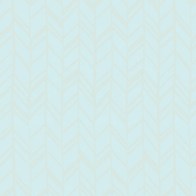 Pale duck egg blue woven fabric with a subtle chevron pattern