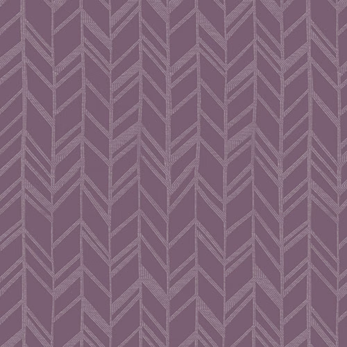 Muted mauve-purple fabric with a woven chevron pattern and subtle texture