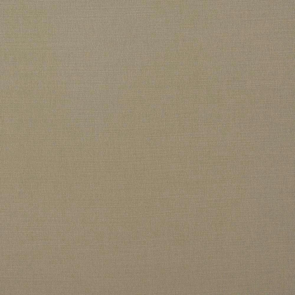 Close-up of a warm clay-beige plain woven cotton fabric with fine texture