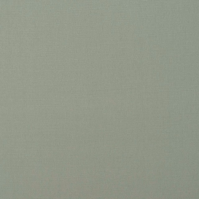 Soft duck-egg green plain weave cotton fabric with a fine, even texture