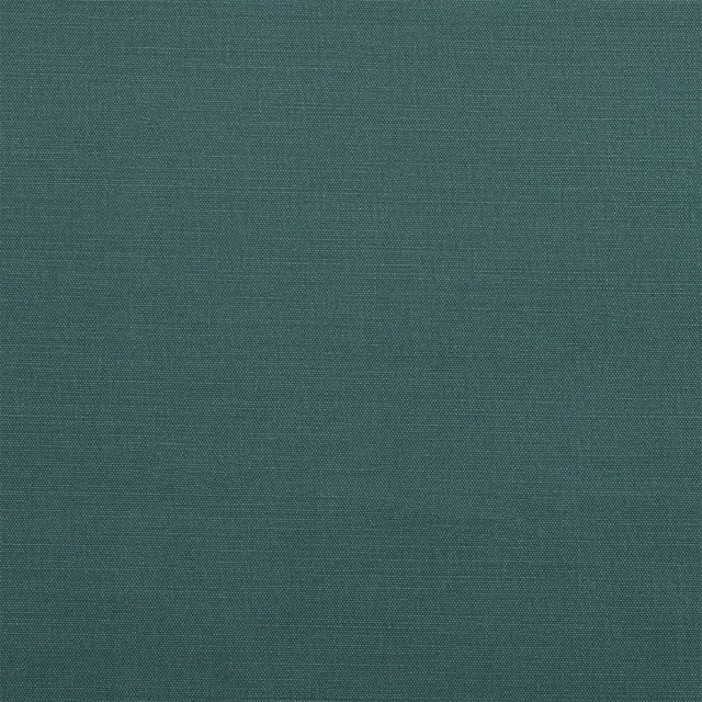 Deep emerald green plain woven cotton fabric with a fine, even texture
