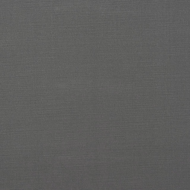 Solid French grey cotton fabric with a fine plain weave texture