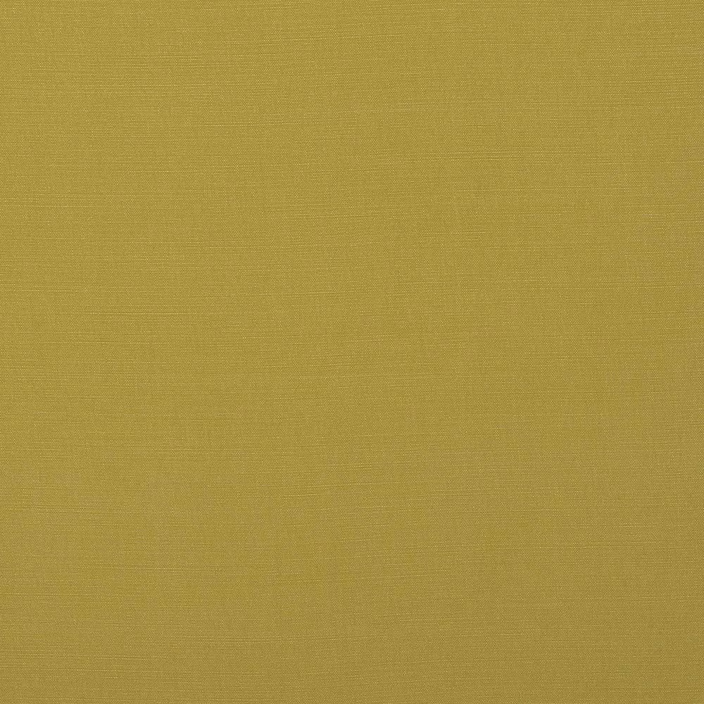 Close-up of muted lime-yellow woven cotton fabric with a fine, even texture