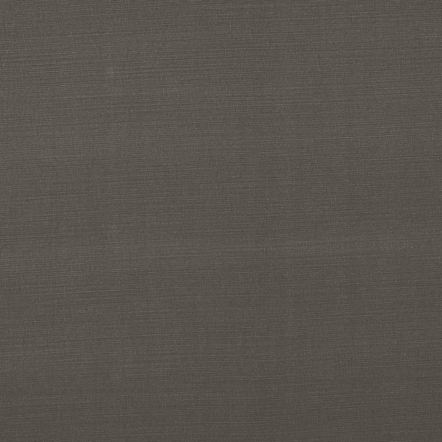 Close-up of plain warm mushroom taupe cotton fabric with fine woven texture