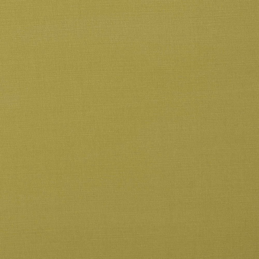 Plain ochre-yellow cotton fabric with a fine woven texture