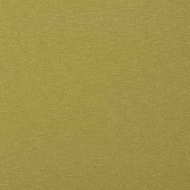 Plain ochre-yellow cotton fabric with a fine woven texture