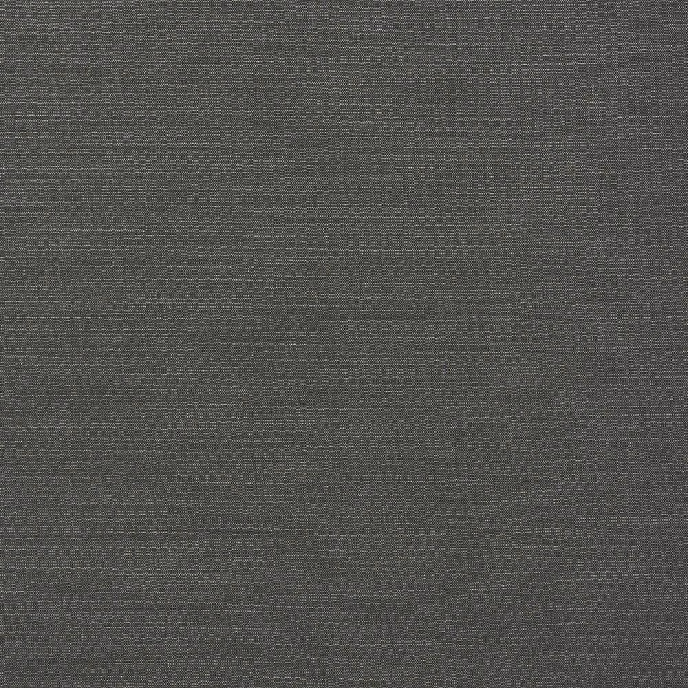 Close-up of muted pewter grey cotton fabric with fine plain weave