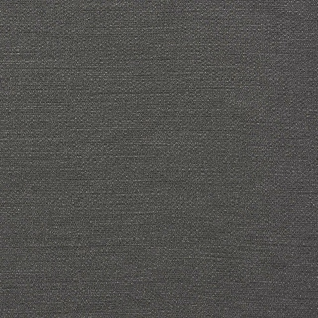 Close-up of muted pewter grey cotton fabric with fine plain weave