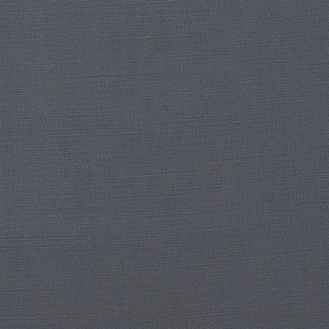 Close-up of cool slate grey plain-woven cotton fabric with a fine matte surface