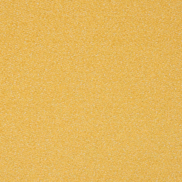 Close-up of bright chartreuse boucle fabric with fine nubby texture