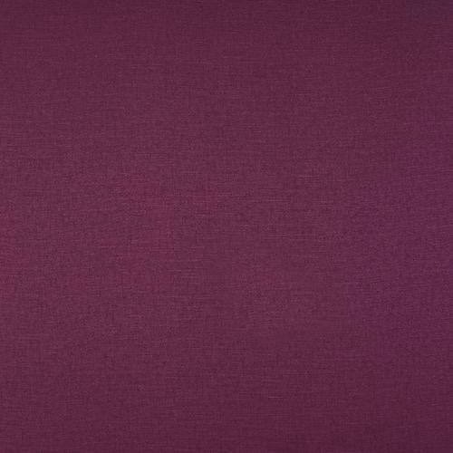 Deep aubergine plain woven fabric with a fine matte texture