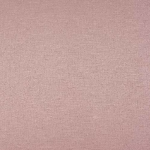 Soft blush pink plain-woven fabric swatch with fine visible texture