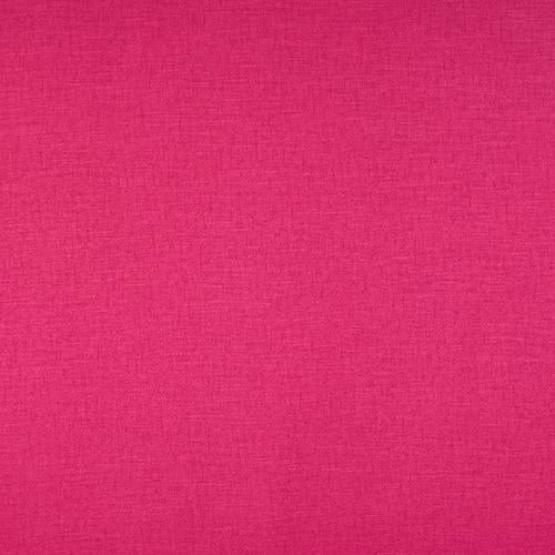 Bright fuchsia pink plain weave fabric with a fine textured surface