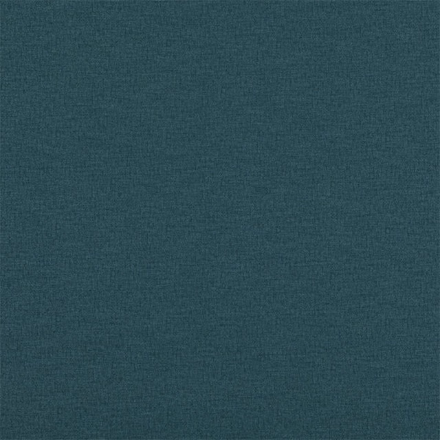 Deep jade teal plain woven fabric swatch with a fine matte texture