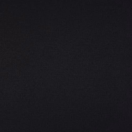 Dark charcoal-black woven fabric swatch with a subtle fine texture