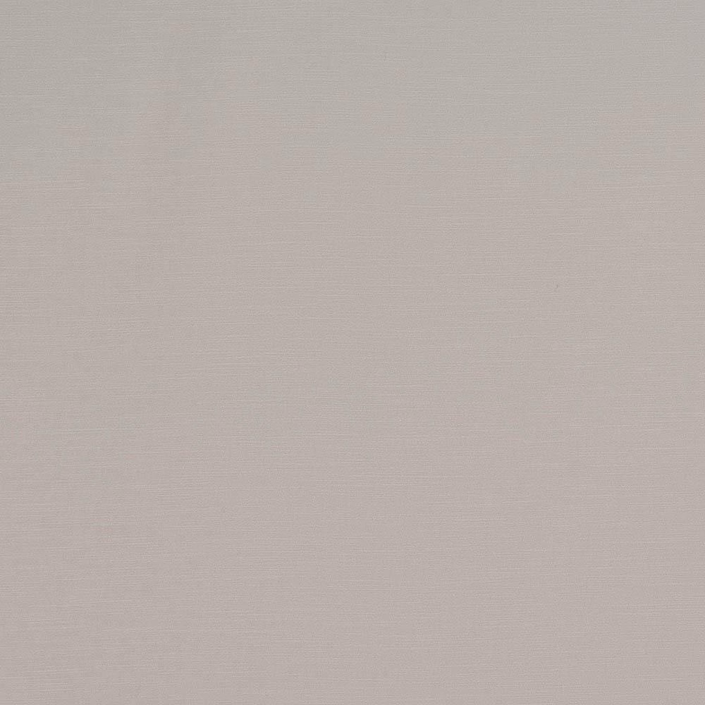 Pale pearl grey plain fabric swatch with fine horizontal weave texture