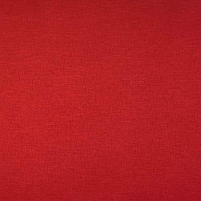 Close-up of deep raspberry red woven fabric with a fine matte texture