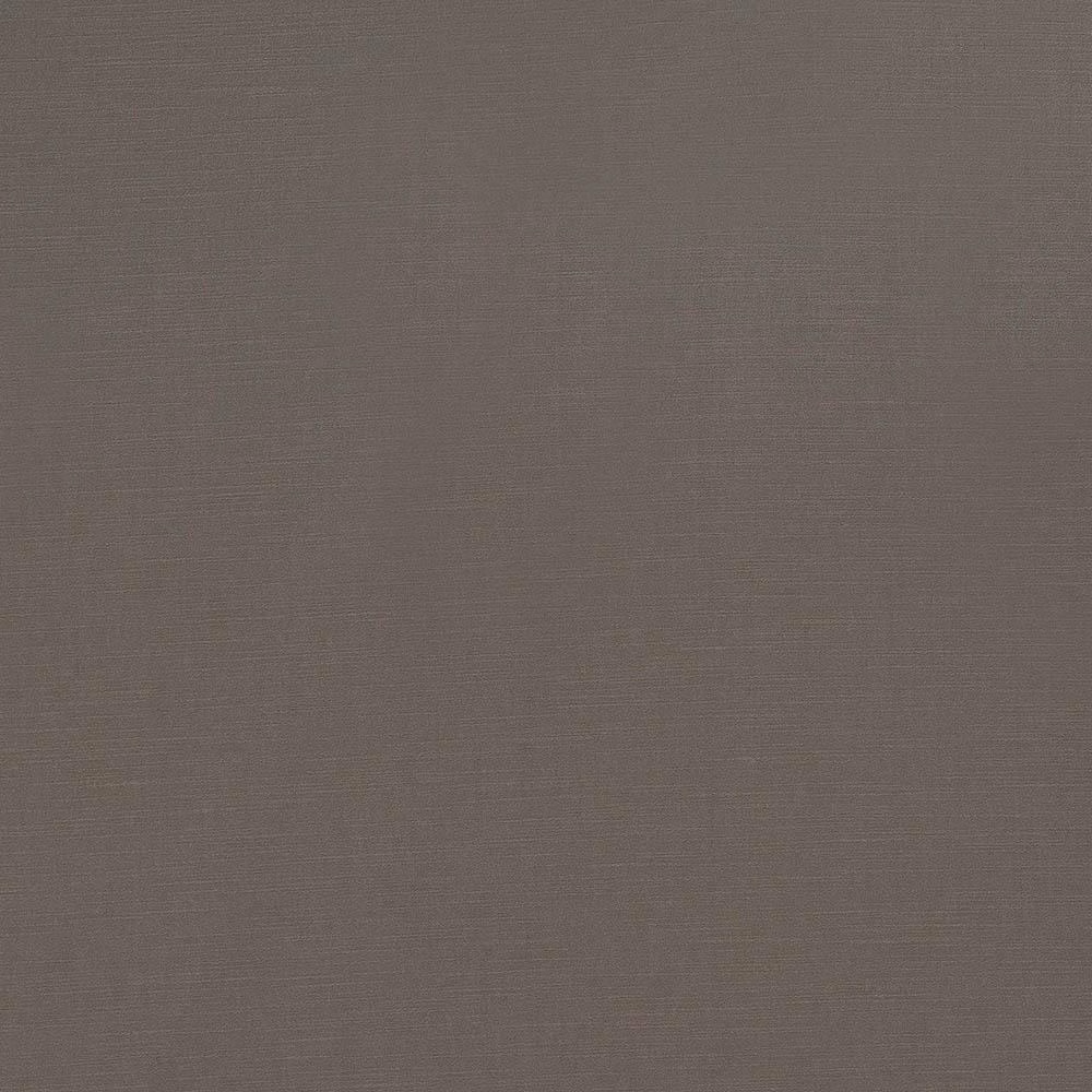 Close-up of a cool taupe woven fabric with a subtle fine linear texture