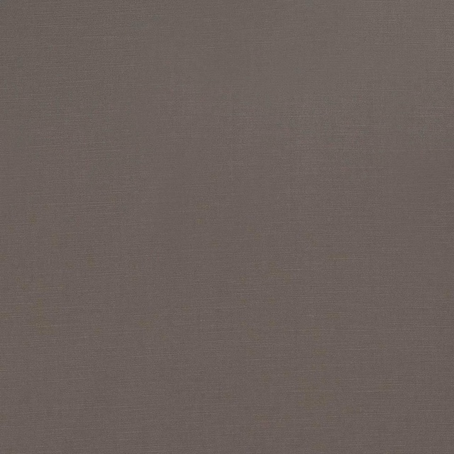 Close-up of a cool taupe woven fabric with a subtle fine linear texture