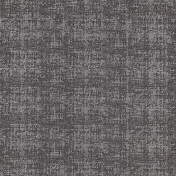 Cool grey textured fabric with a distressed crosshatch weave