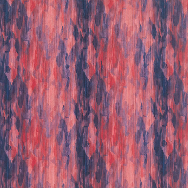 Abstract vertical pink and plum fabric with painterly striations