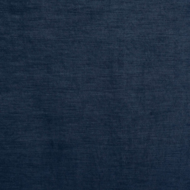 Deep navy-blue plain fabric with a soft brushed texture