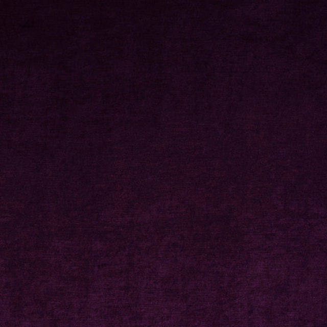 Dark plum-purple plain fabric swatch with a subtle brushed texture