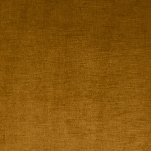 Antique gold plain fabric with a soft, velvety sheen and subtle horizontal texture