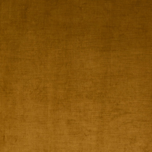 Antique gold plain fabric with a soft, velvety sheen and subtle horizontal texture