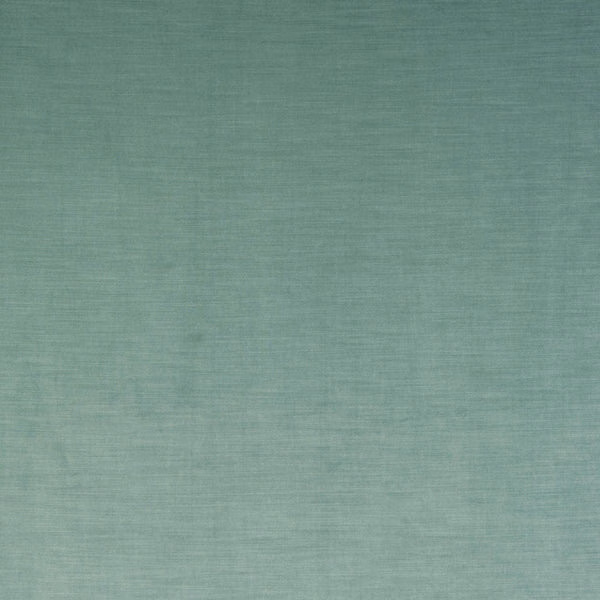 Soft celadon green plain woven fabric with a subtle horizontal texture