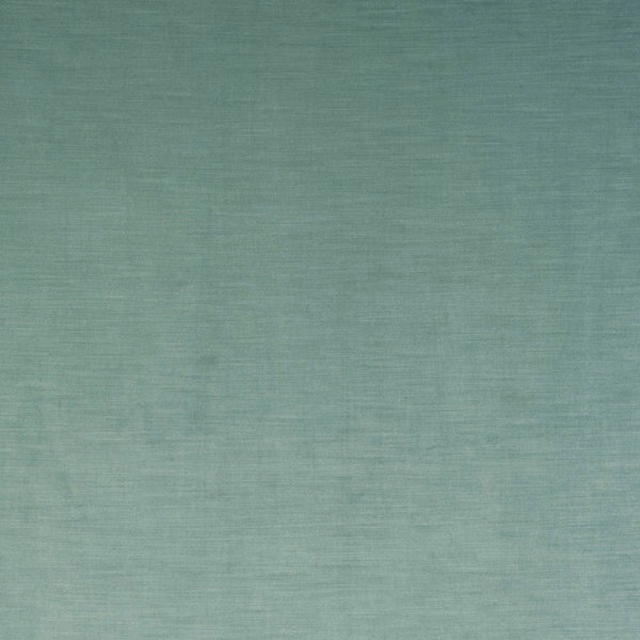Soft celadon green plain woven fabric with a subtle horizontal texture