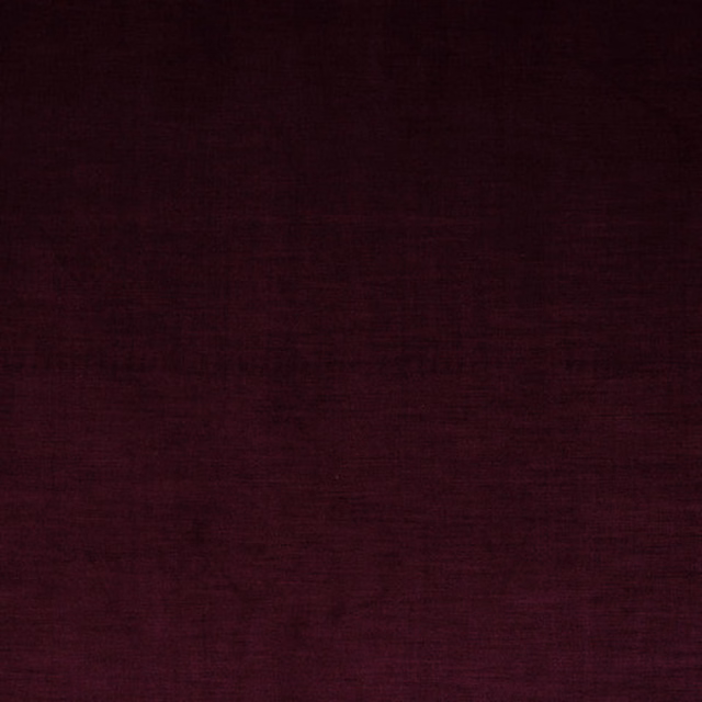 Deep burgundy mahogany plain woven fabric with a smooth, dark finish