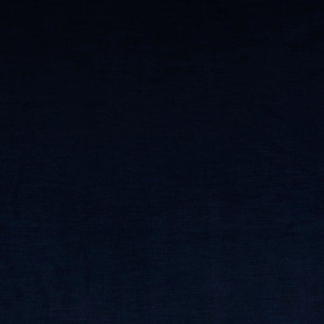 Dark navy plain fabric swatch with a smooth, subtle weave