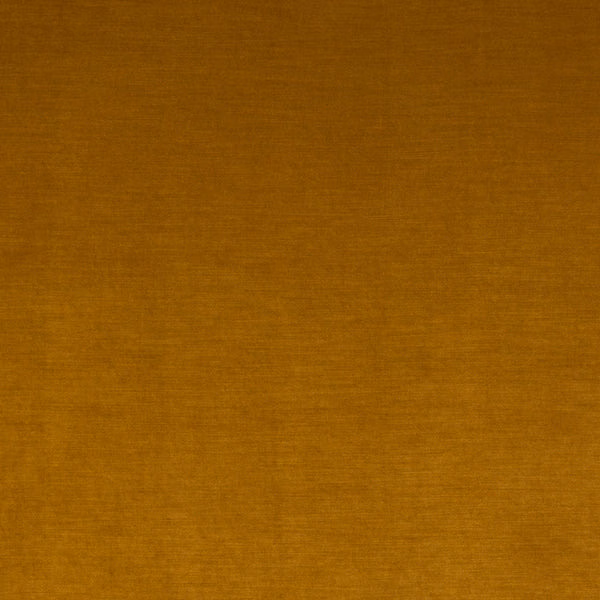 Ochre gold plain weave fabric with fine textured striations