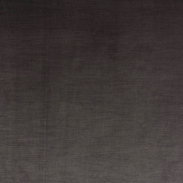 Dark charcoal-grey fabric with a subtle horizontal striated weave